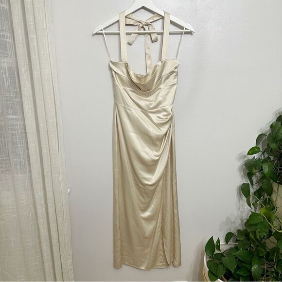 Reformation Solana Satin Dress - Picture 7 of 8